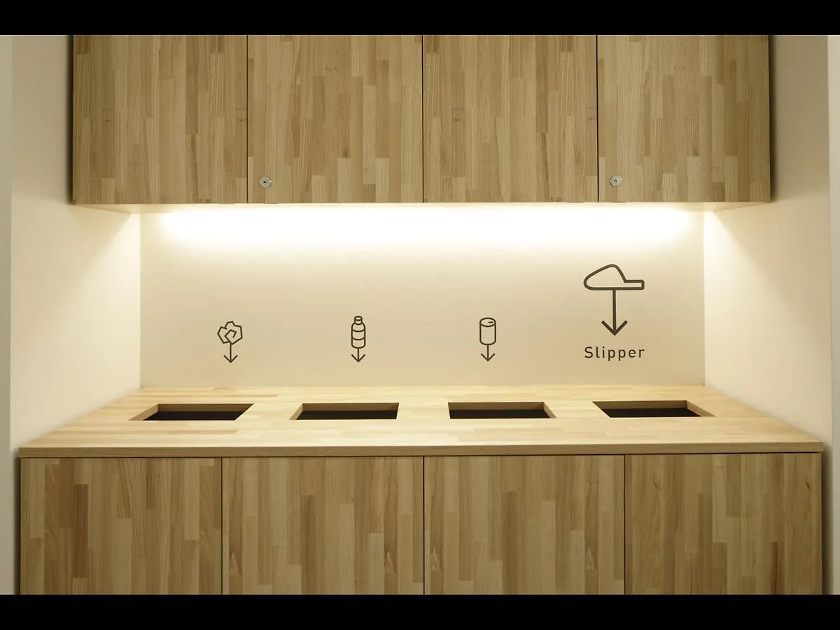 Kapselhotell 9H Nine Hours Woman Kanda Tokyo prefektur